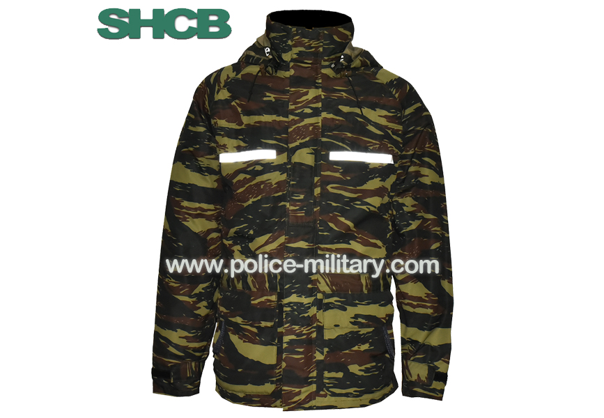 CB20526 Military Camo Raincoat