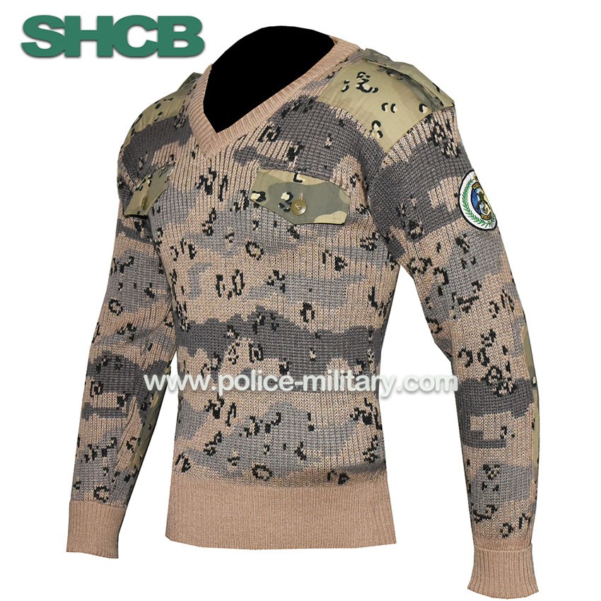 CB20421 Saudi Military Sweater