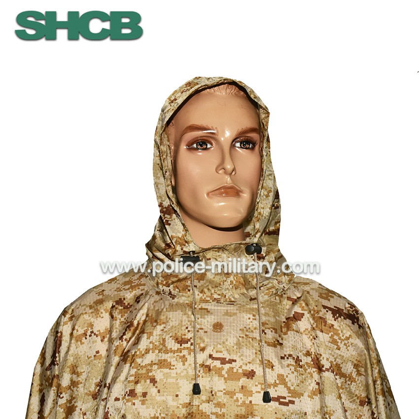 CB20509 Military Camouflage Poncho