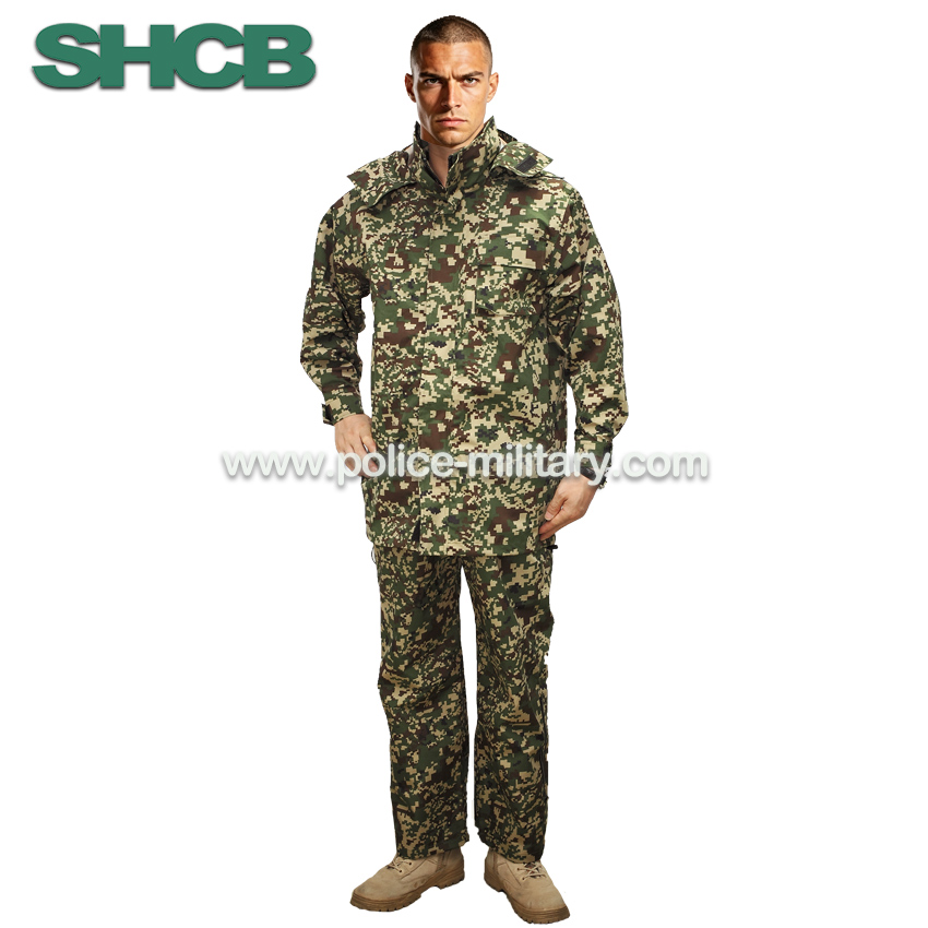 CB20523 Military Camouflage Raincoat