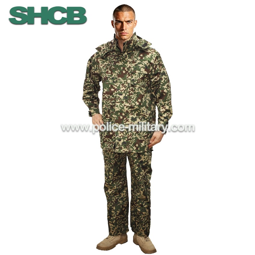 CB20523 Military Camouflage Raincoat