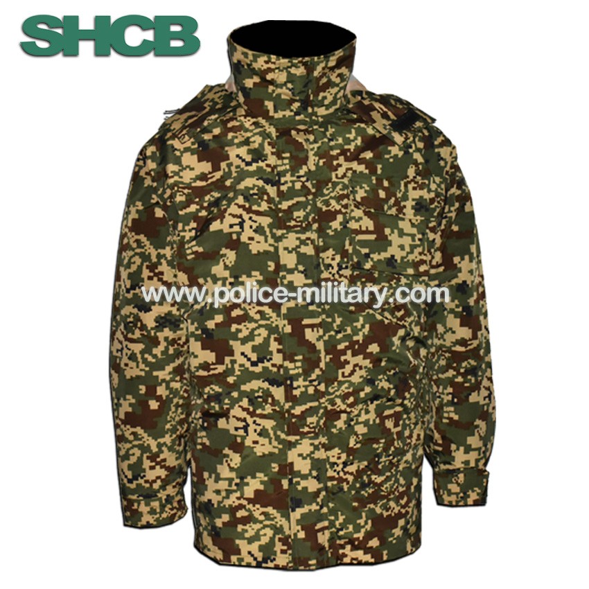 CB20523 Military Camouflage Raincoat