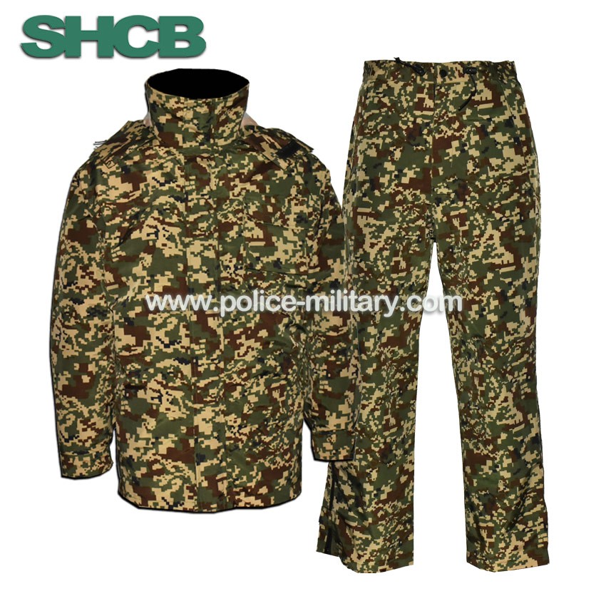 CB20523 Military Camouflage Raincoat