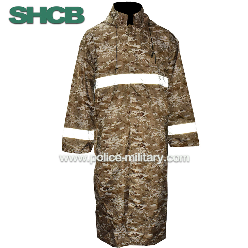 CB20525 Military Camouflage Raincoat