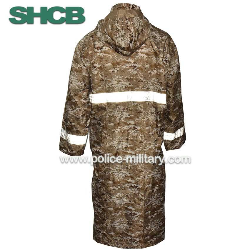 CB20525 Military Camouflage Raincoat