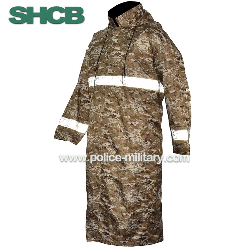CB20525 Military Camouflage Raincoat