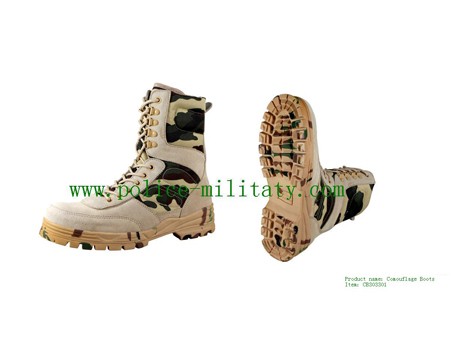 CB303301 Camouflage Boots