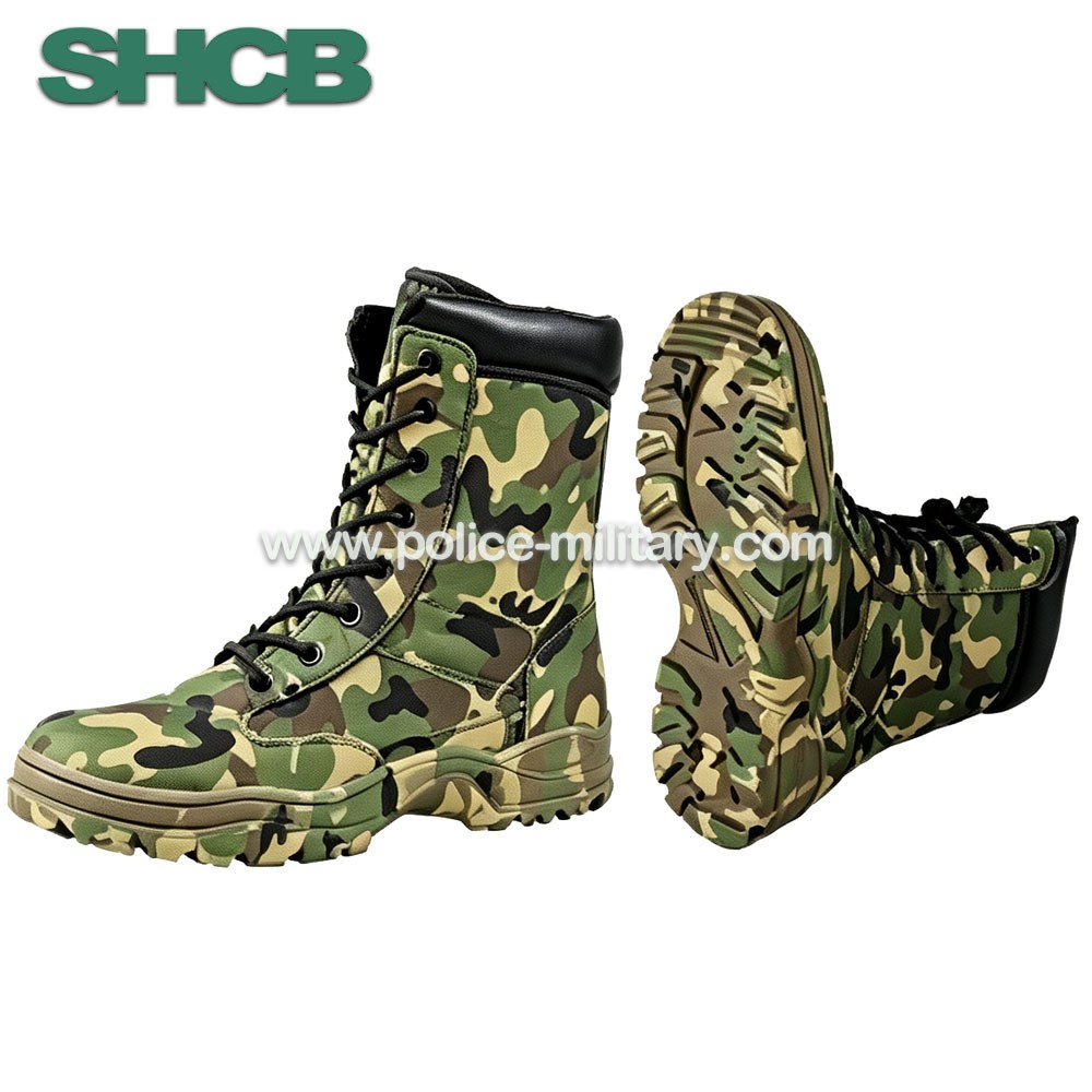 CB303306 Military Camouflage Boots