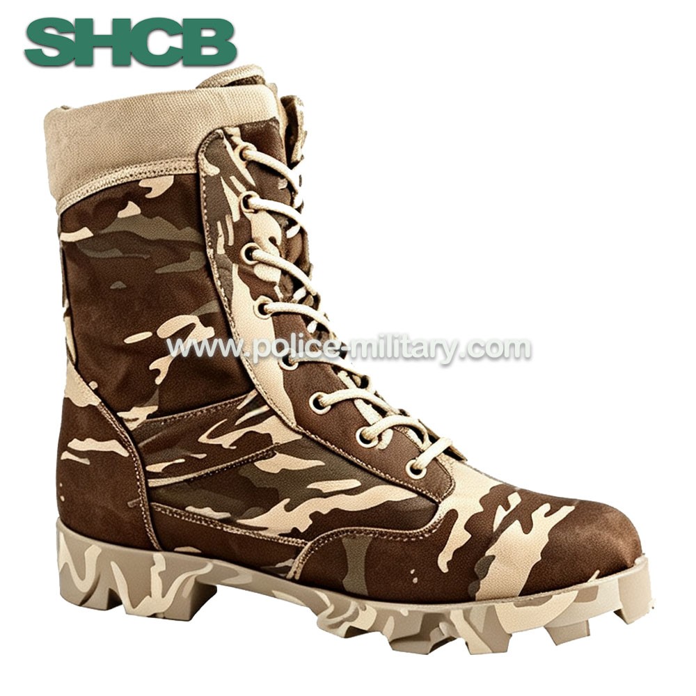 CB303307 Military Camouflage Boots