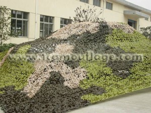 Woodland camo net
